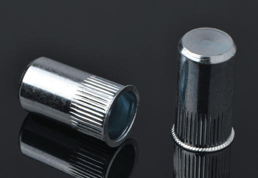 Countersunk head round body plain blind rivet ถั่ว
