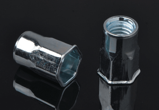 เหล็กลดหัวหกเหลี่ยมด้านใน hex body rivet nut type open